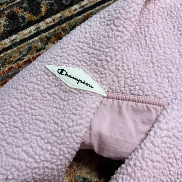 Champion Faux Sherpa Hoodie - Picture 5 of 8